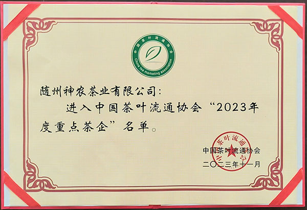 2023年度重點茶企